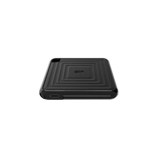Silicon Power 256GB USB3.2 Gen2 C PC60 (SP256GBPSDPC60CK) fekete külső SSD