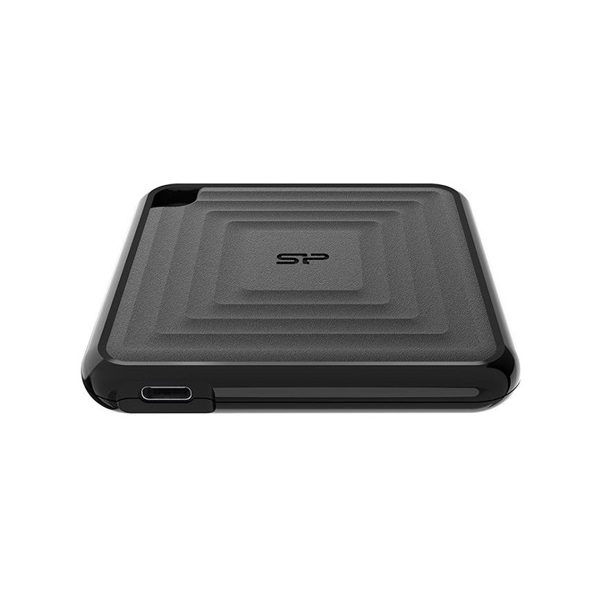 Silicon Power 512GB USB3.2 Gen2 C PC60 (SP512GBPSDPC60CK) fekete külső SSD