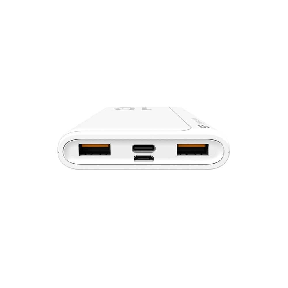 Silicon Power QP15 10000mAh LiPo (QC3.0 PD) fehér power bank
