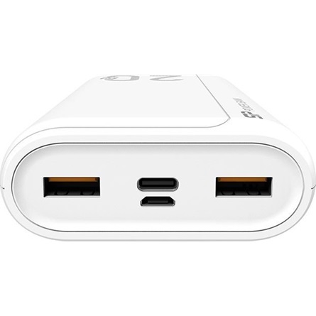 Silicon Power QS58 20000mAh LiPo (QC3.0) fehér power bank