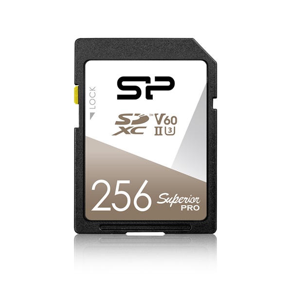 Silicon Power 256GB SD Superior Pro (SDXC Class 10 UHS-II U3) memóriakártya
