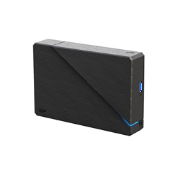 Silicon Power 8TB USB 3.2 Gen1 3,5" Stream S07 (SP080TBEHDS07C3K) fekete külső winchester
