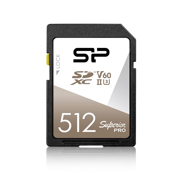 Silicon Power 512GB SD Superior Pro (SDXC Class 10 UHS-II U3) memóriakártya