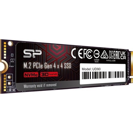 Silicon Power 2TB M.2 2280 PCIe Gen 4x4 NVMe UD90 (SP02KGBP44UD9005) SSD