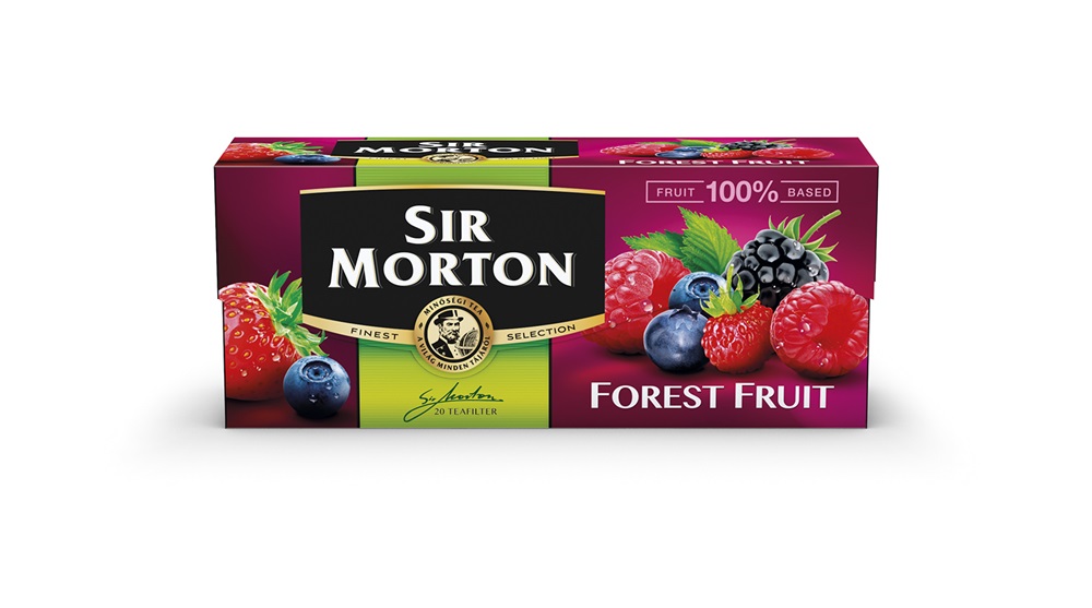 Sir Morton 20x1,75g erdeigyümölcsös fekete tea keverék