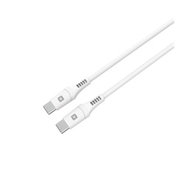 Skross 48W PD USB A/USB C fehér gyorstöltő + USB C kábel