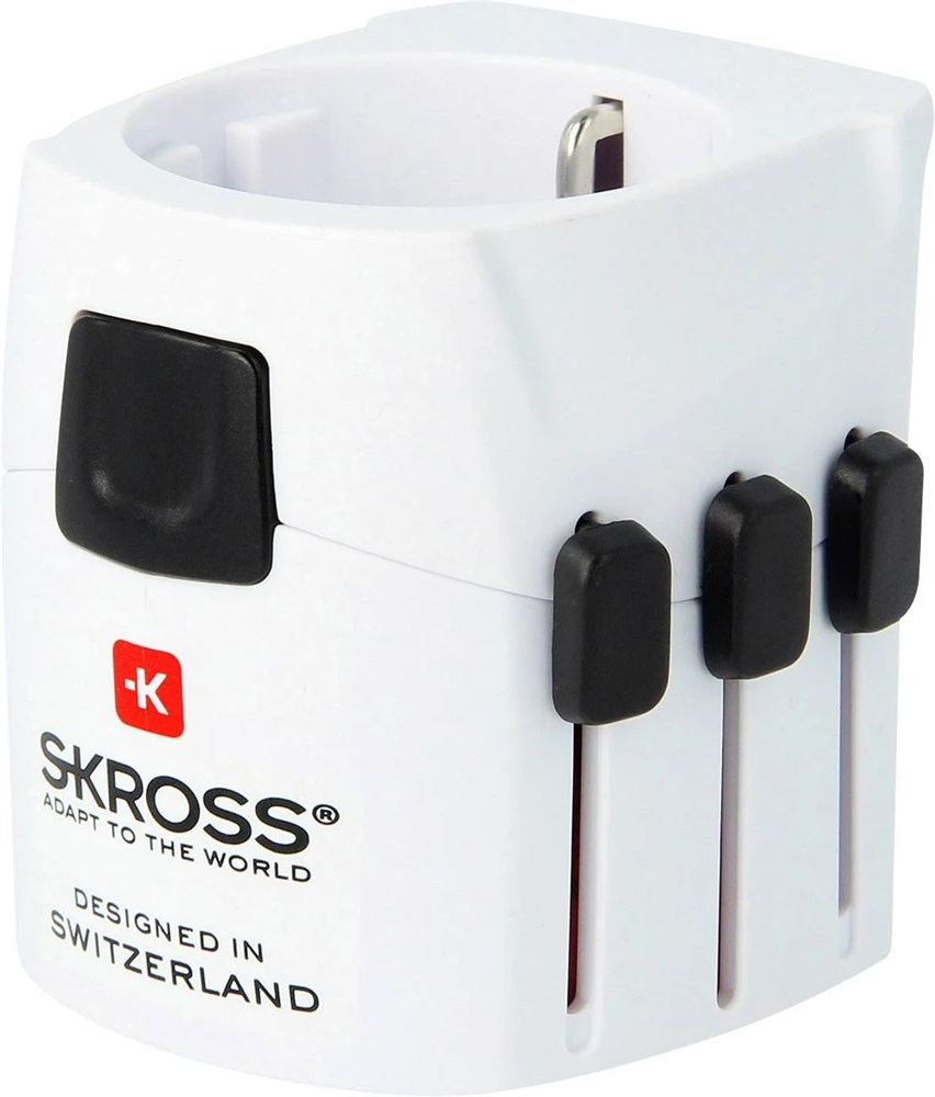 Skross PRO LIGHT, hálózati csatlakozó átalakító, földelt