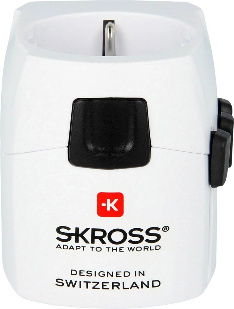 Skross PRO LIGHT, hálózati csatlakozó átalakító, földelt