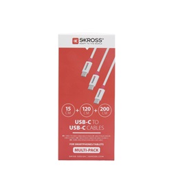 Skross USBC-TO-USBC-MULTI Type-C/Type-C adat- és töltőkábel