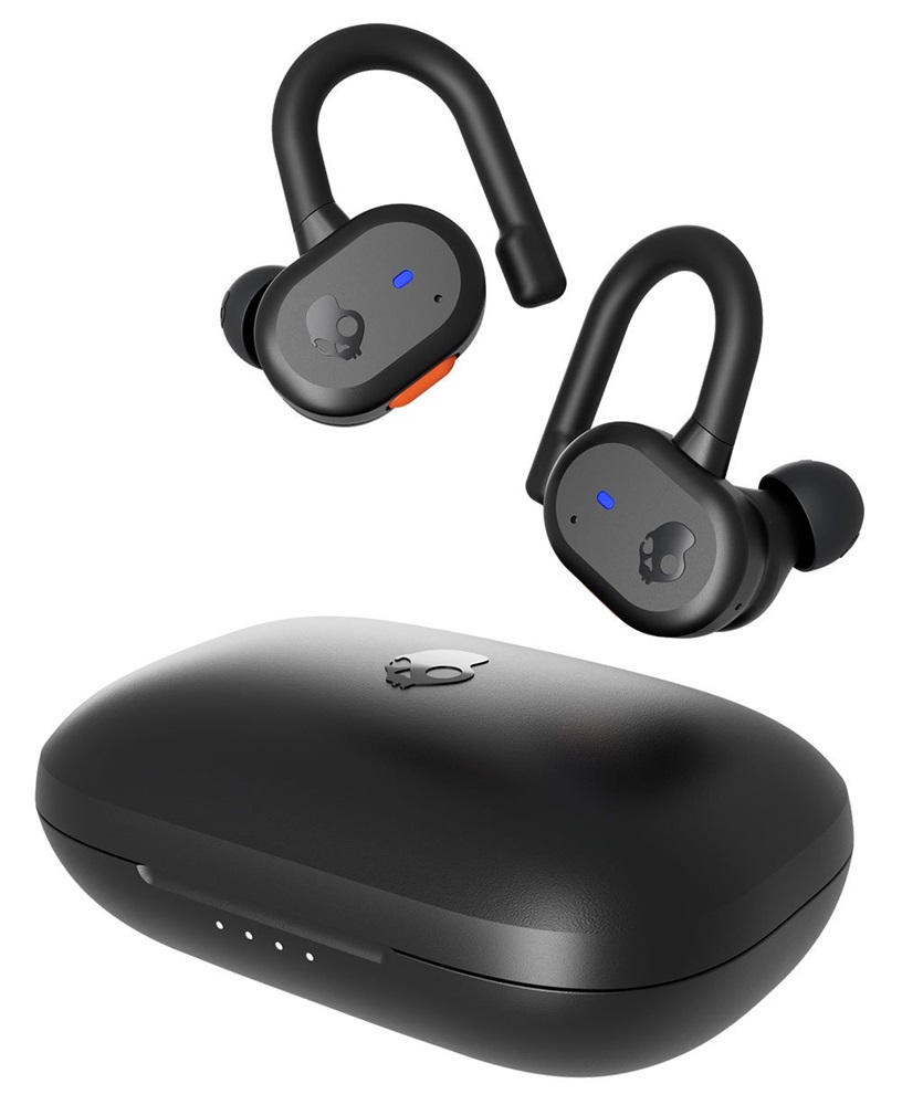 Skullcandy PUSH ACTIVE True Wireless Bluetooth fekete sport fülhallgató