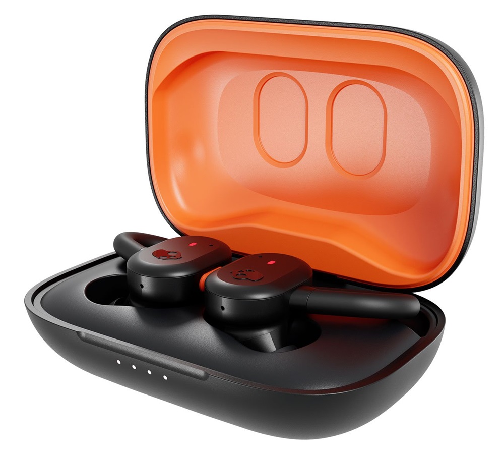 Skullcandy PUSH ACTIVE True Wireless Bluetooth fekete sport fülhallgató