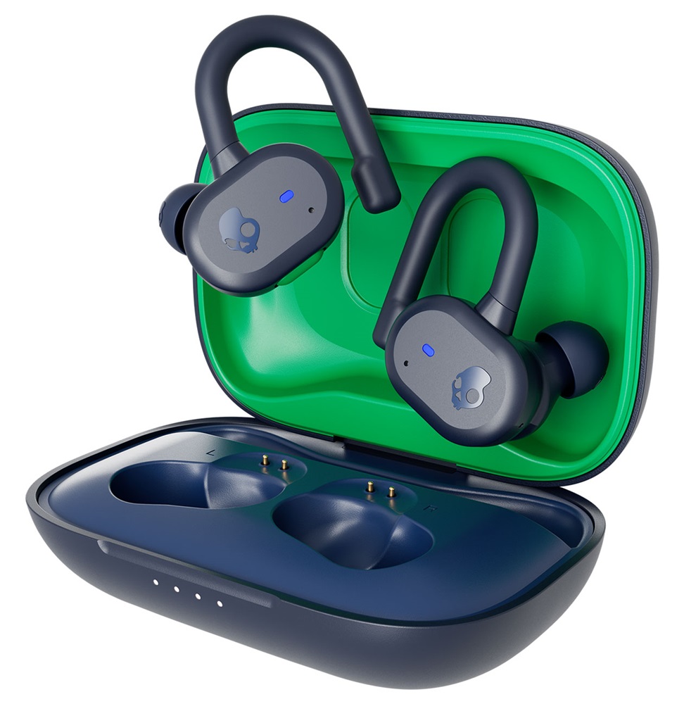 Skullcandy S2BPW-P750 PUSH ACTIVE True Wireless Bluetooth kék-zöld sport fülhallgató