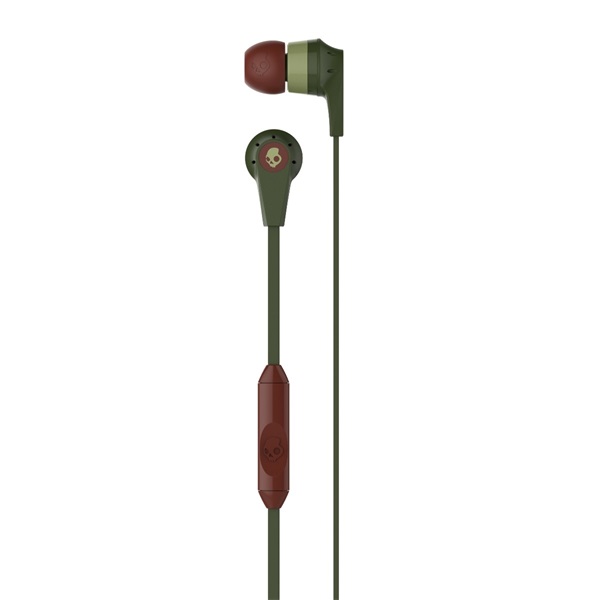 Skullcandy S2IKJY-529 INKD 2.0 khaki-bordó mikrofonos fülhallgató