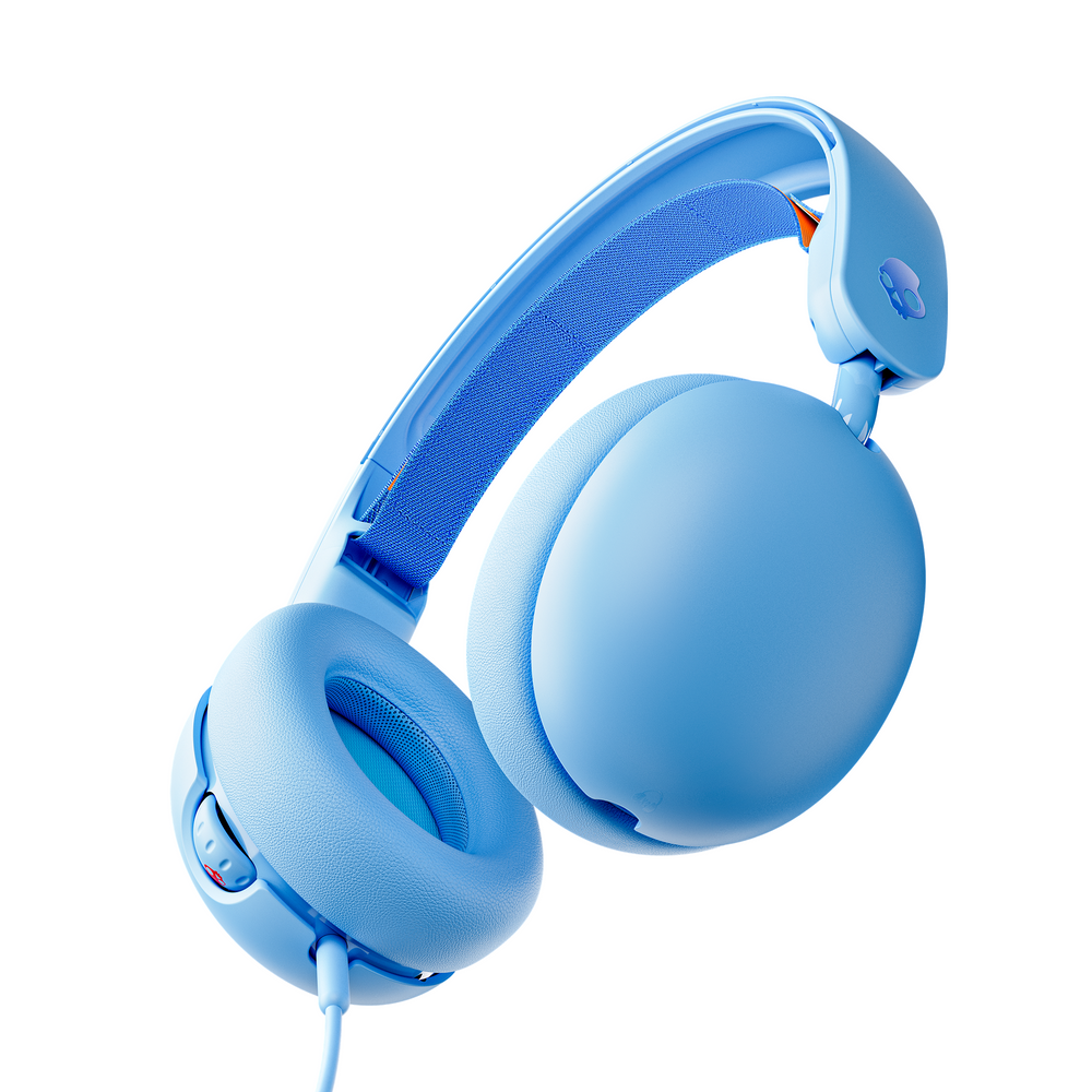 Skullcandy Grom kék vezetékes mikrofonos gyerek fejhallgató