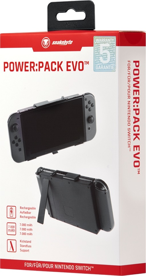 Snakebyte SB911927 NSW POWER:PACK EVO Switch power bank