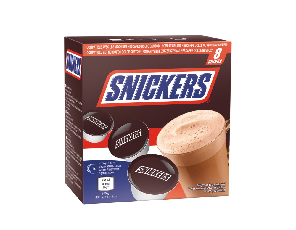 Snickers Dolce Gusto kompatibilis 8db kávékapszula