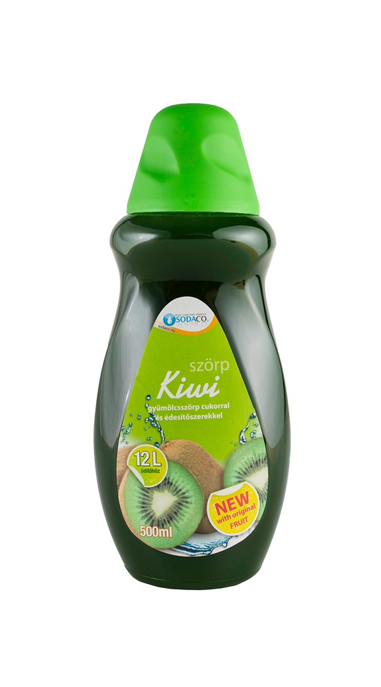 Sodaco 1:23 500ml kiwi gyümölcs szörp