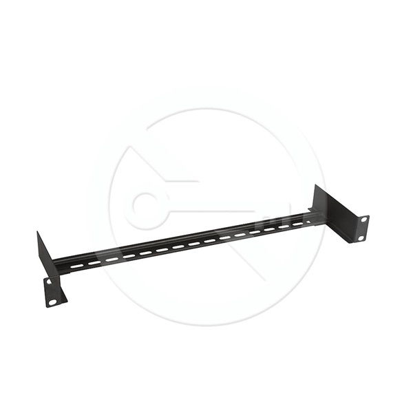 Solarix RAIL-1U-DIN 19" 1U fekete DIN sín panel