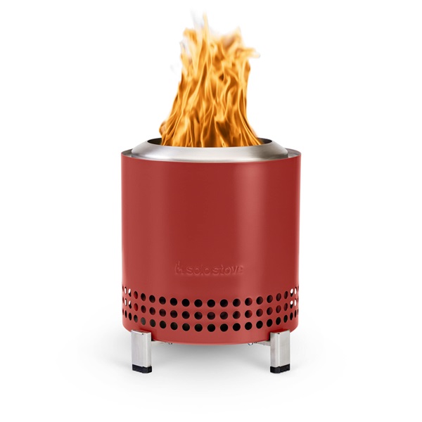 Solo Stove Mesa XL: piros asztali tűzrakó