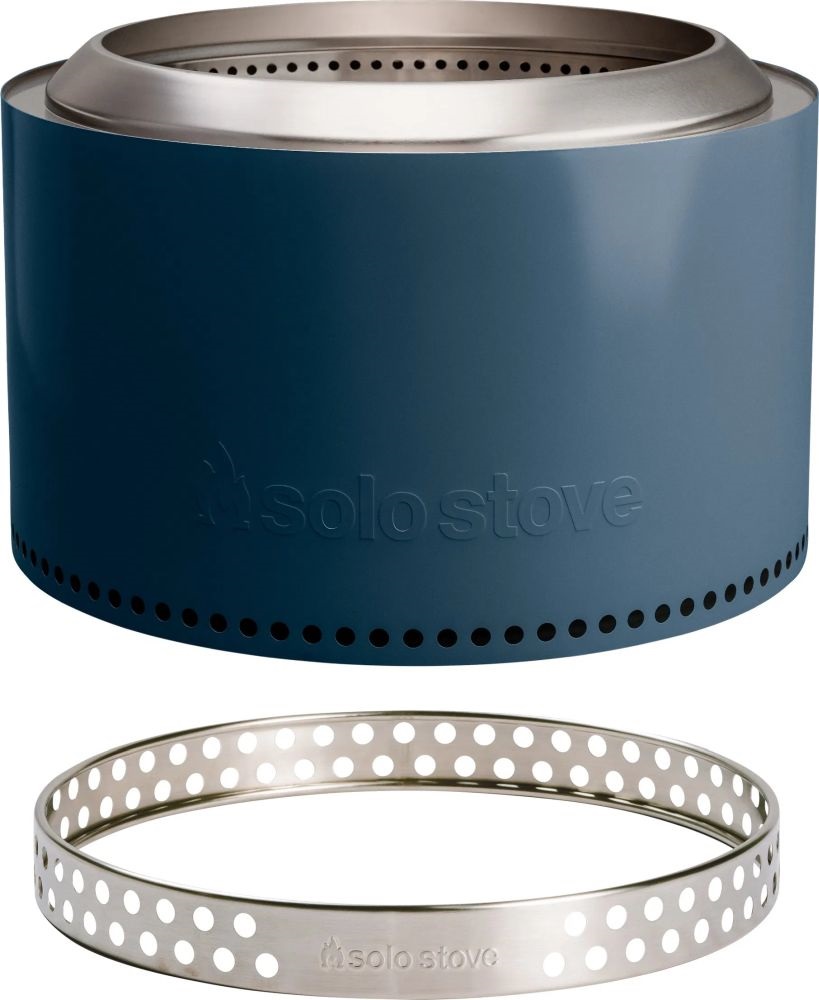 Solo Stove Yukon Állvánnyal 2.0 kék tűzrakó