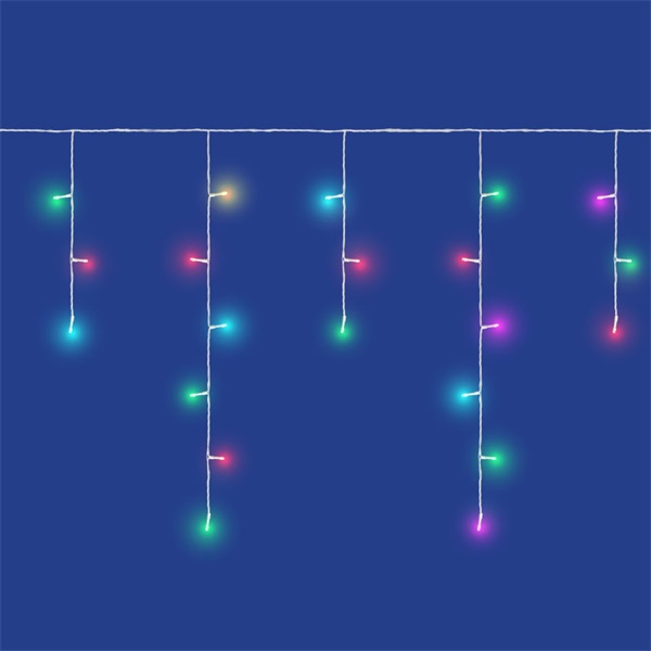 Somogyi LEDS108IV-1 iSparkle 108 LED/SMART/RGB/IP44 LED-es jégcsap karácsonyi fényfüzér