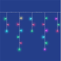 Somogyi LEDS108IV-1 iSparkle 108 LED/SMART/RGB/IP44 LED-es jégcsap karácsonyi fényfüzér
