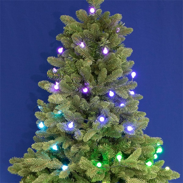 Somogyi LEDS120DV iSparkle 120 LED/SMART/RGB/IP44 LED-es gömb karácsonyi fényfüzér