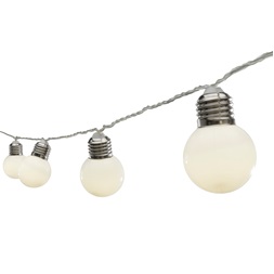 Somogyi LP 20/WW 9,5m/20LED/kül és beltéri meleg fehér villanykörte fényfüzér