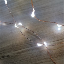 Somogyi ML 160/WH 160 LED/kültéri/hidegfehér micro LED-es karácsonyi fényfüzér