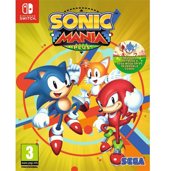 Sonic Mania Plus Nintendo Switch játékszoftver
