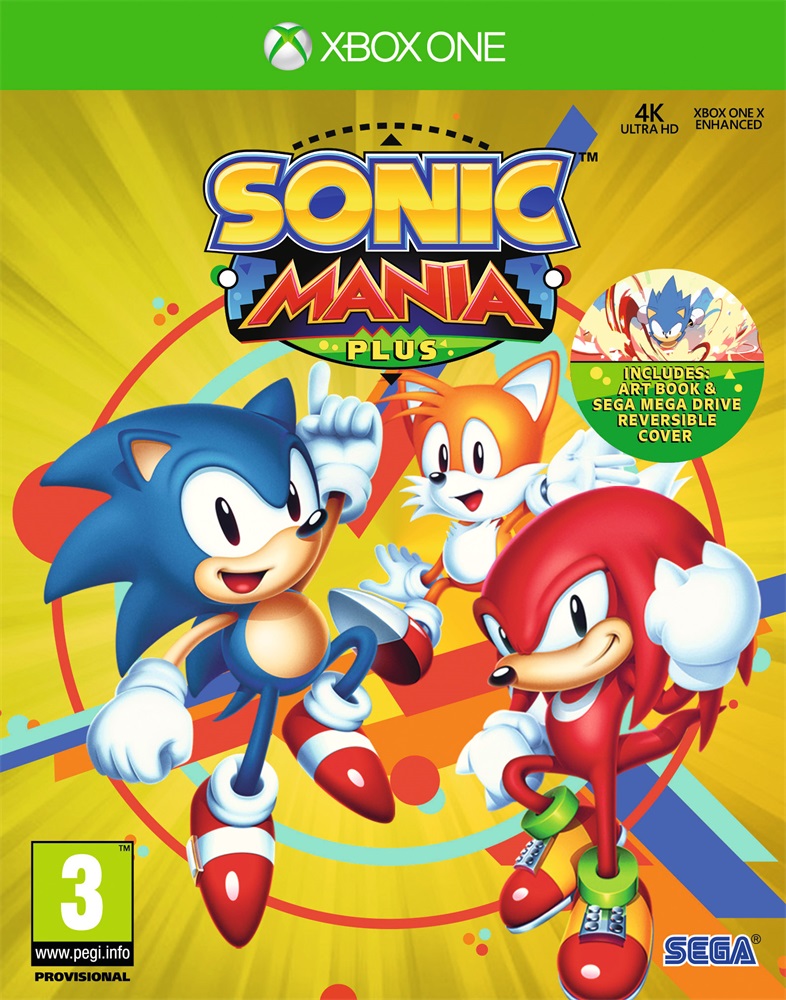 Sonic Mania Plus Xbox One játékszoftver
