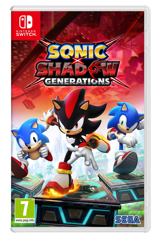 Sonic X Shadow Generations Nintendo Switch játékszoftver