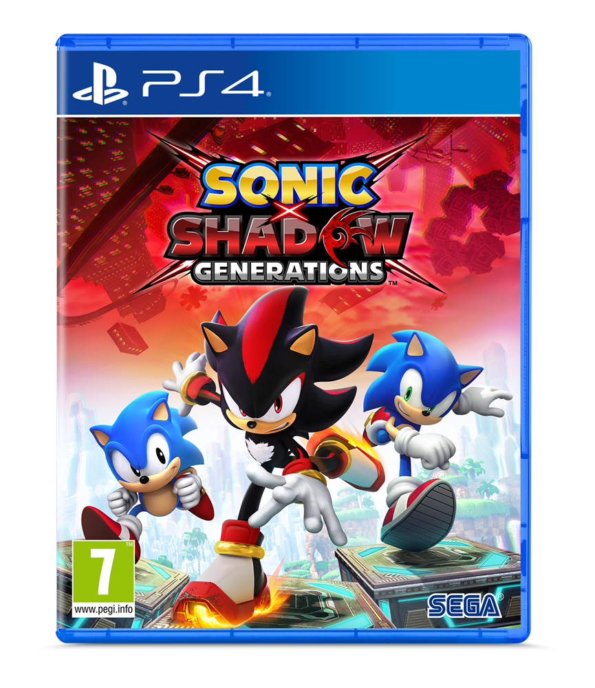 Sonic X Shadow Generations PS4 játékszoftver