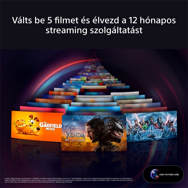 Sony 43" Bravia 3 K43S35BP 4K UHD Smart LED TV (Újracsomagolt)