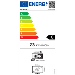 Sony 50" KD50X80KAEP 4K UHD Android Smart LED TV