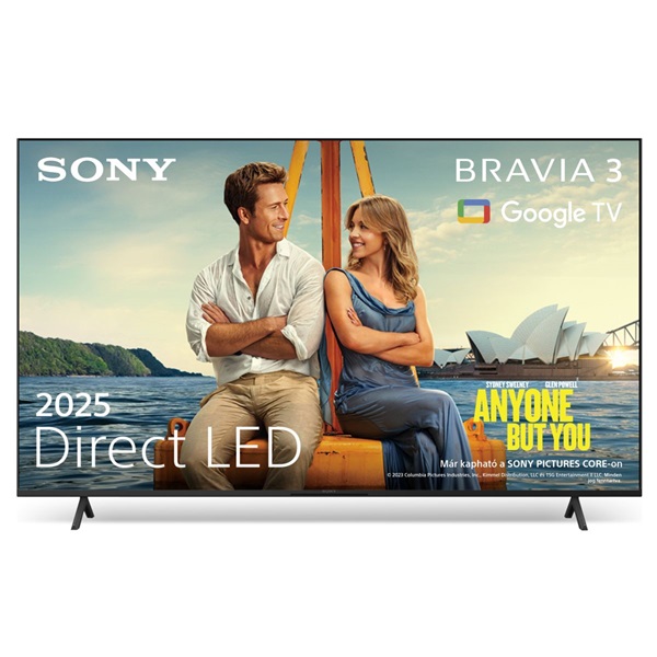 Sony 55" Bravia 3 K55S35B 4K UHD Smart LED TV (Újracsomagolt)