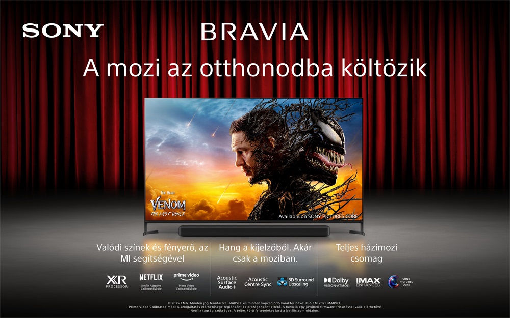Sony 55" Bravia 8 II K55XR8M25BP 4K UHD Smart QD-OLED TV