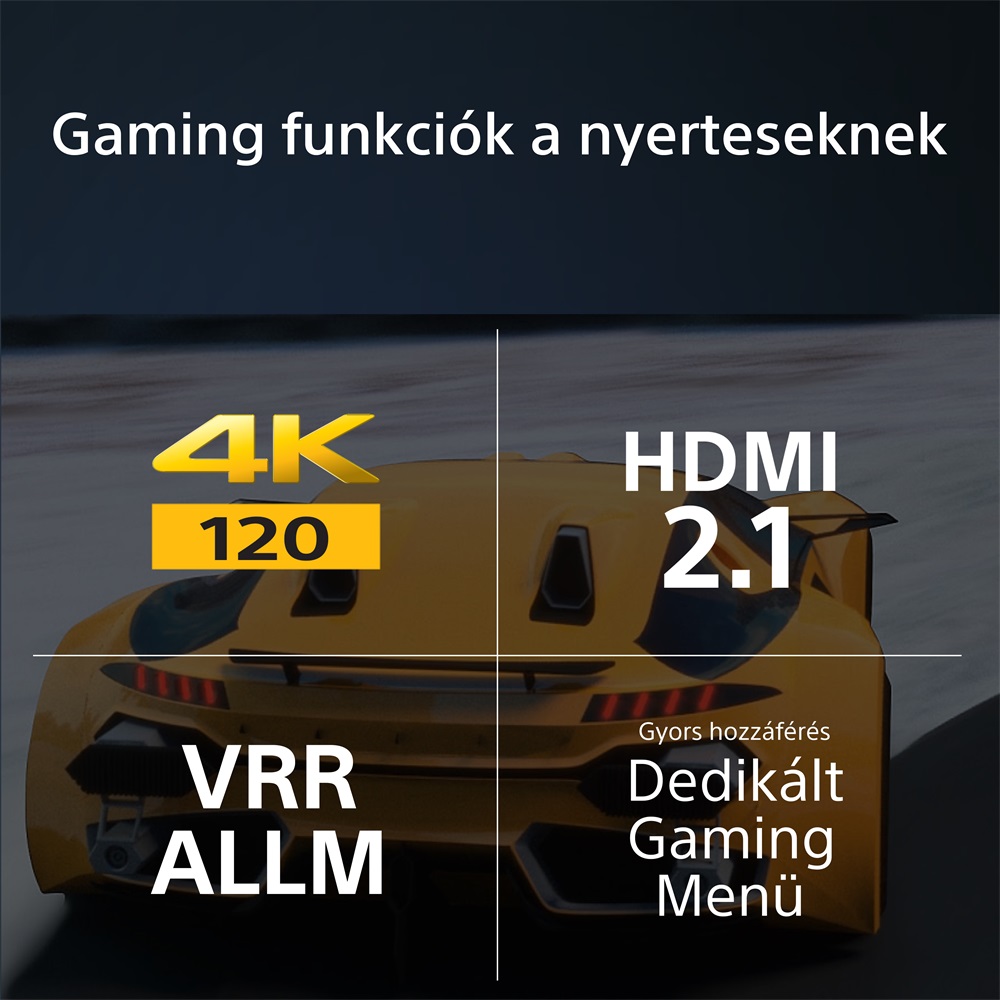Sony 55" XR55A80LAEP 4K UHD Smart OLED TV (Újracsomagolt)