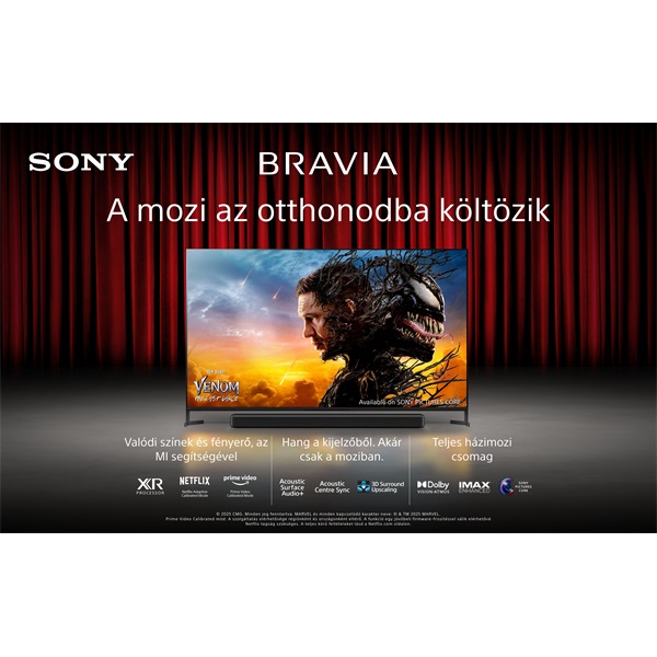 Sony 65" Bravia 8 II K65XR8M25BP 4K UHD Smart QD-OLED TV