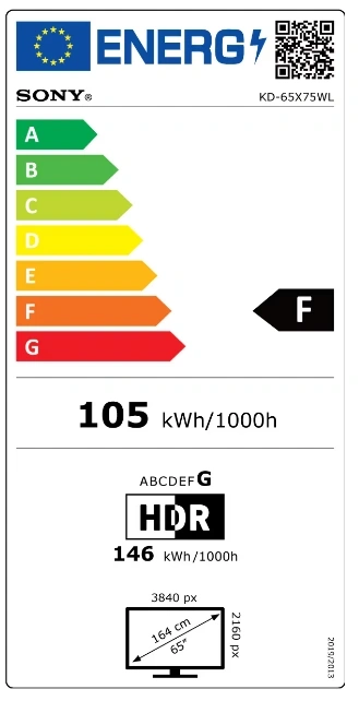 Sony 65" KD65X75WLPAEP 4K UHD Smart LED TV
