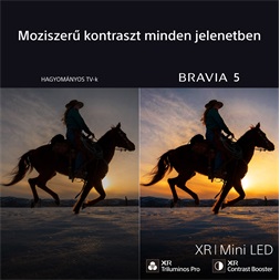 Sony 85" Bravia 5 K85XR55BP 4K UHD Smart Mini LED TV