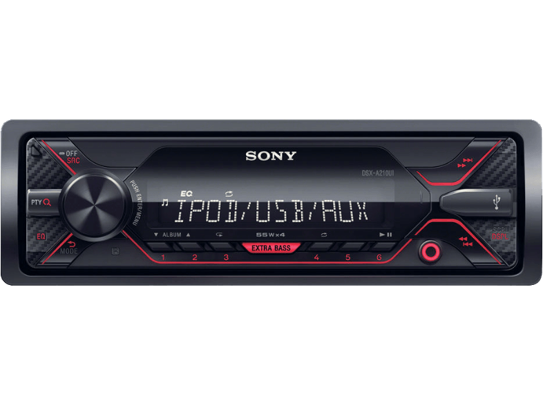 Sony DSXA210UI USB/MP3 lejátszó autóhifi fejegység