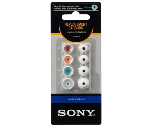 Sony EPEX10AW.AE fehér szilikon füldugó