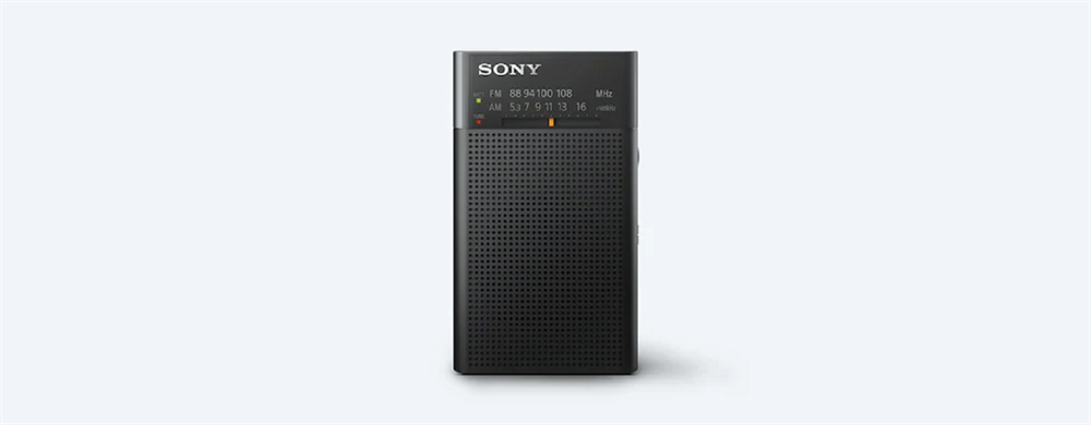 Sony ICFP27 FM/AM elemes fekete zsebrádió