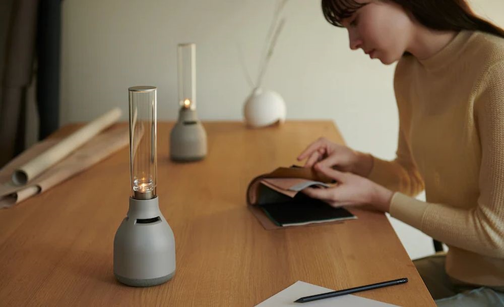 Sony LSPXS3 üveg hangsugárzó és hangulatfény