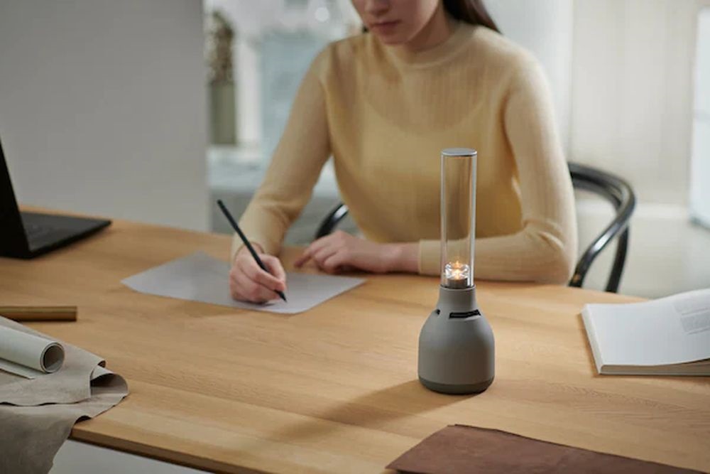 Sony LSPXS3 üveg hangsugárzó és hangulatfény