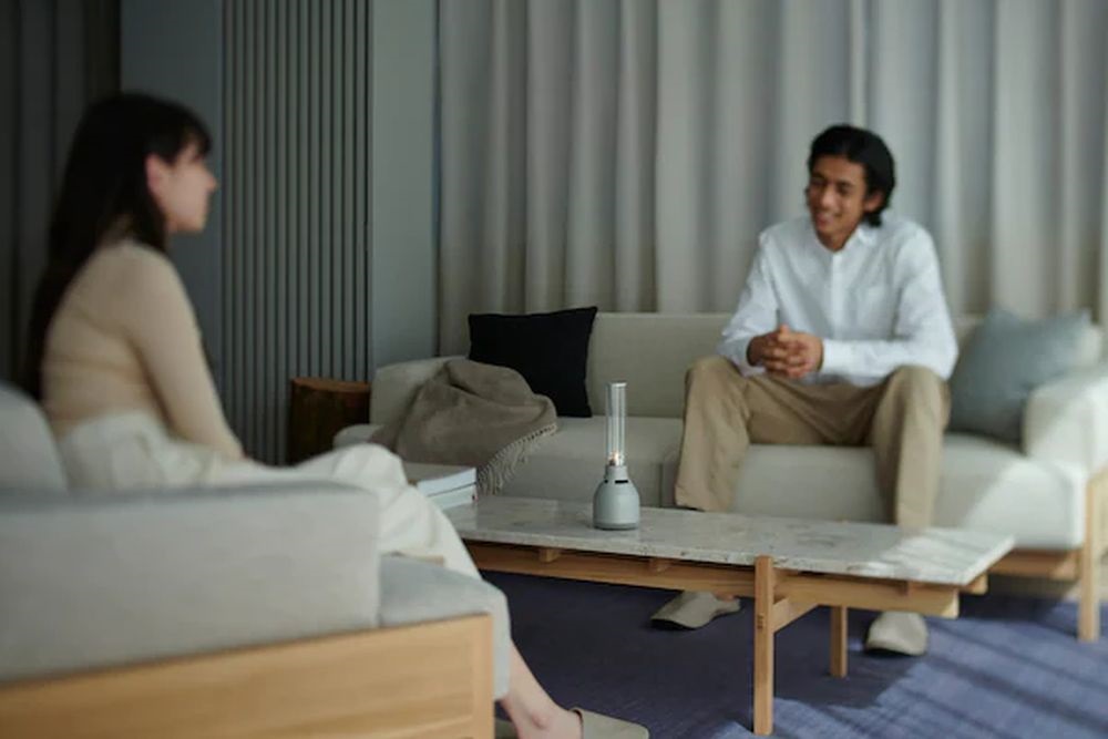 Sony LSPXS3 üveg hangsugárzó és hangulatfény