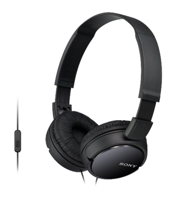 Sony MDRZX110APB.CE7 mikrofonos fekete fejhallgató