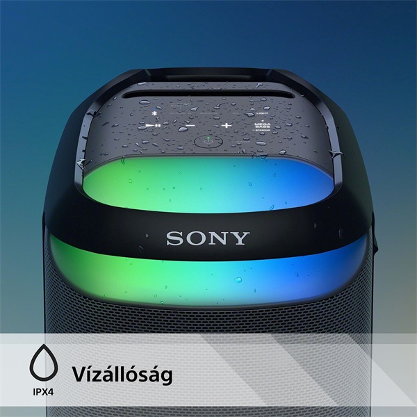 Sony SRSXV800B.CEL hordozható vezeték nélküli hangszóró (Újracsomagolt)