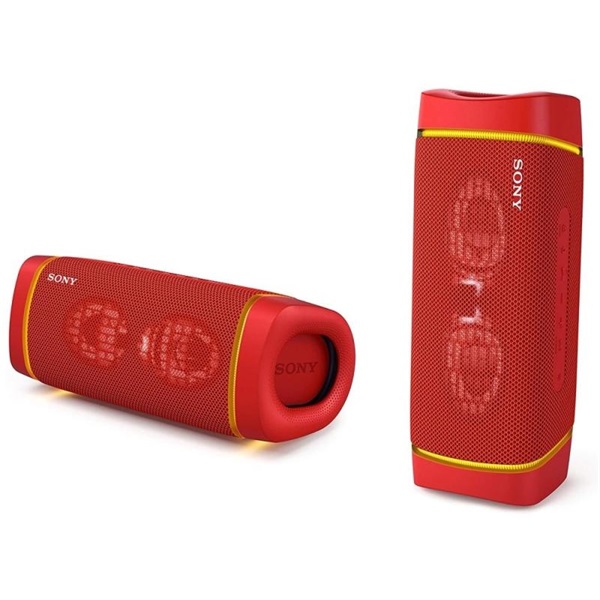 Sony SRS-XB33 piros hordozható Bluetooth hangszóró